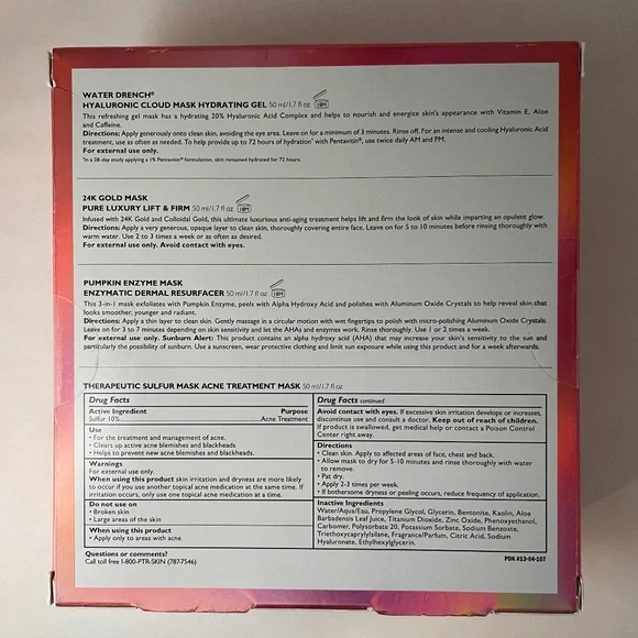 Peter Thomas Roth 4-Piece Mask Kit New in Box - Picture 2 of 2